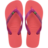 Women's Brazil Logo Flip Flops