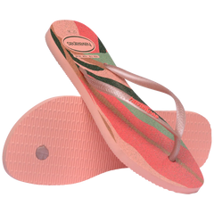 Women's Slim Palette Glow Flip Flops