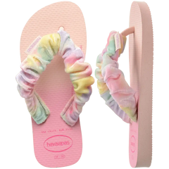 Kids' Fluffy Flip Flops