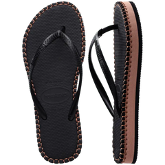 Women's Flatform Loop Slim Flip Flops